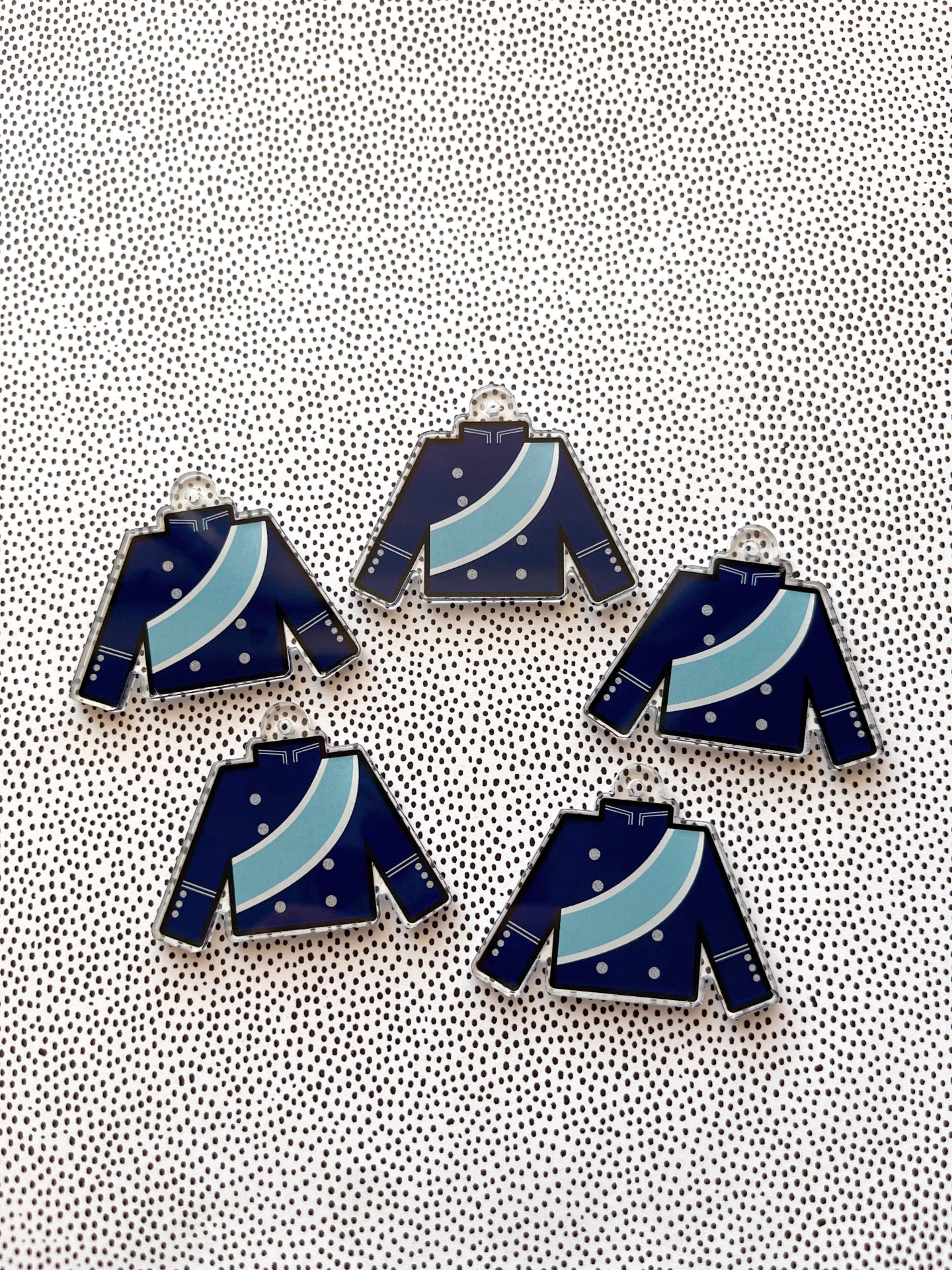 bluecoat alumni 2022 keychain (minor flaw)