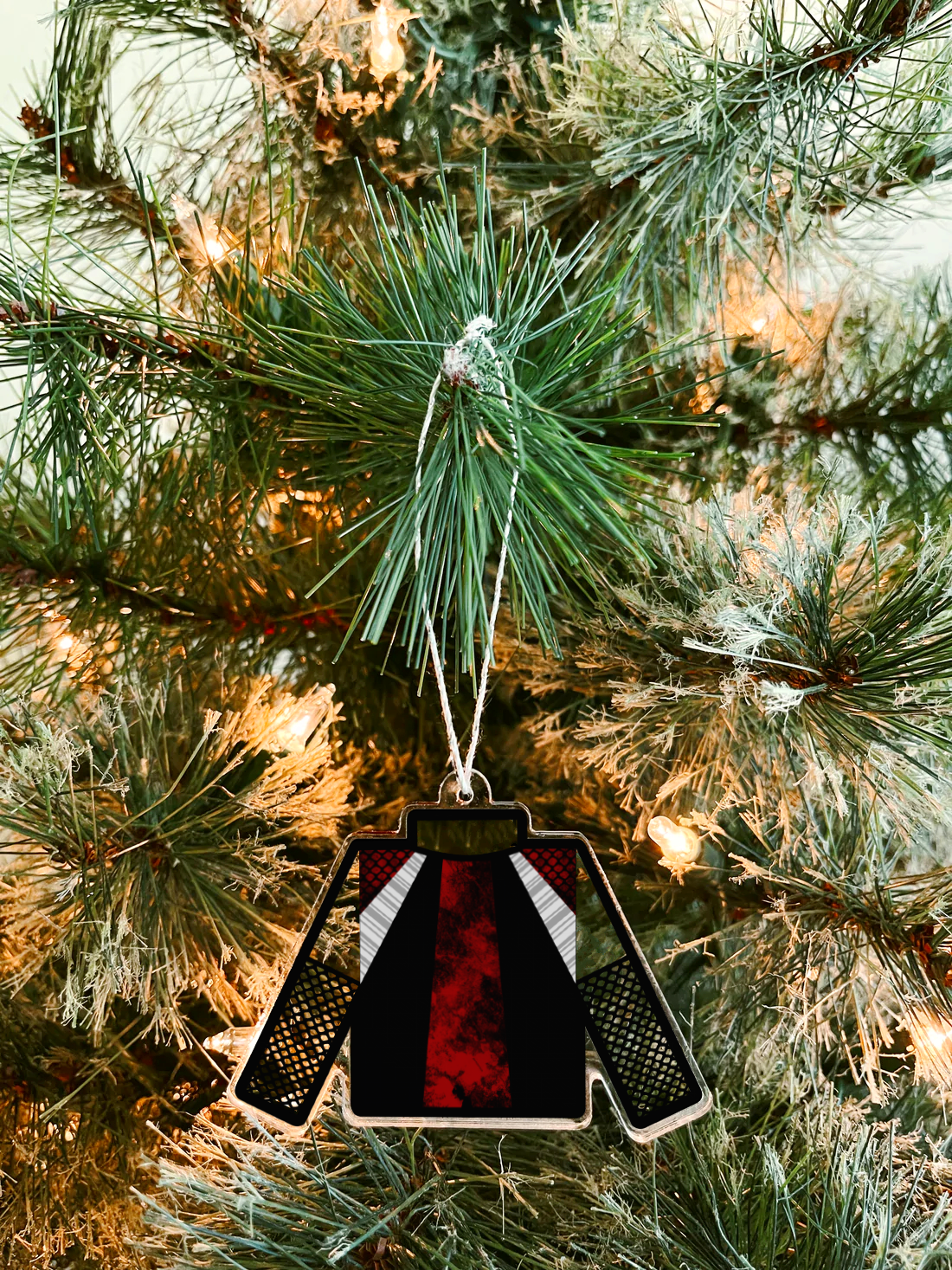 heat wave uniform ornament