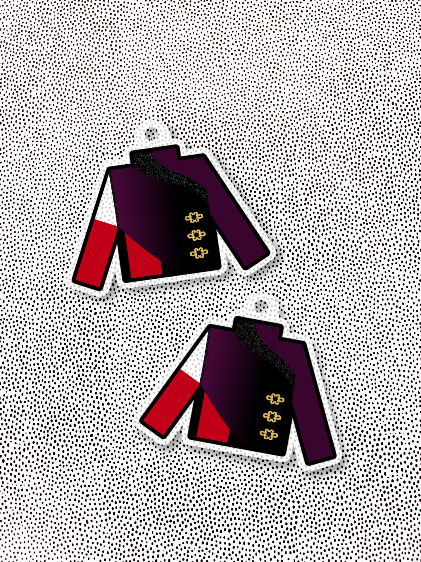gem uniform keychain