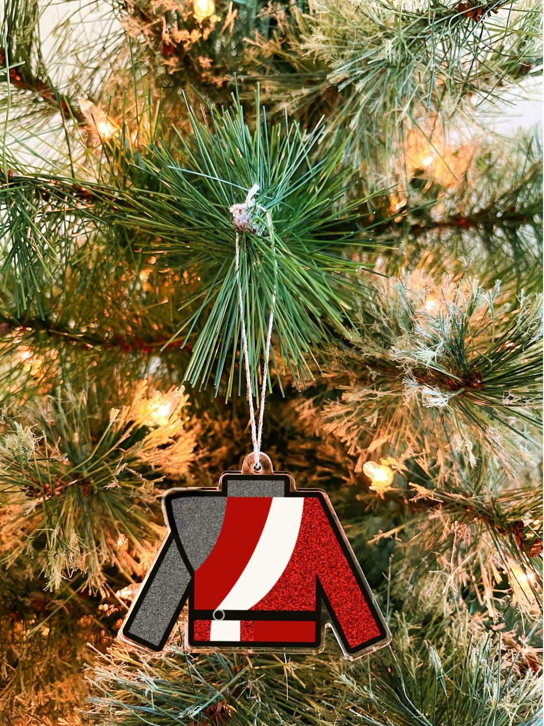spartan holiday 2025 uniform ornament
