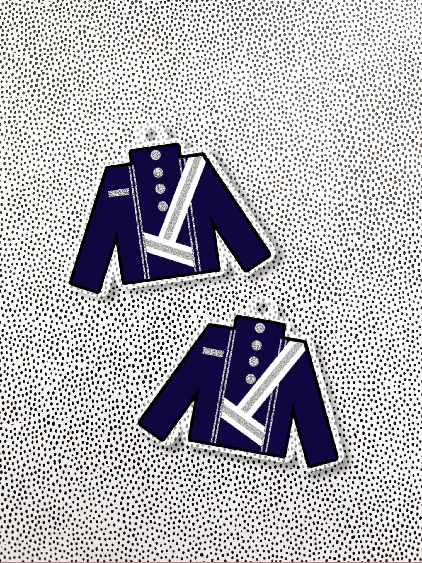 bluecoat uniform keychain