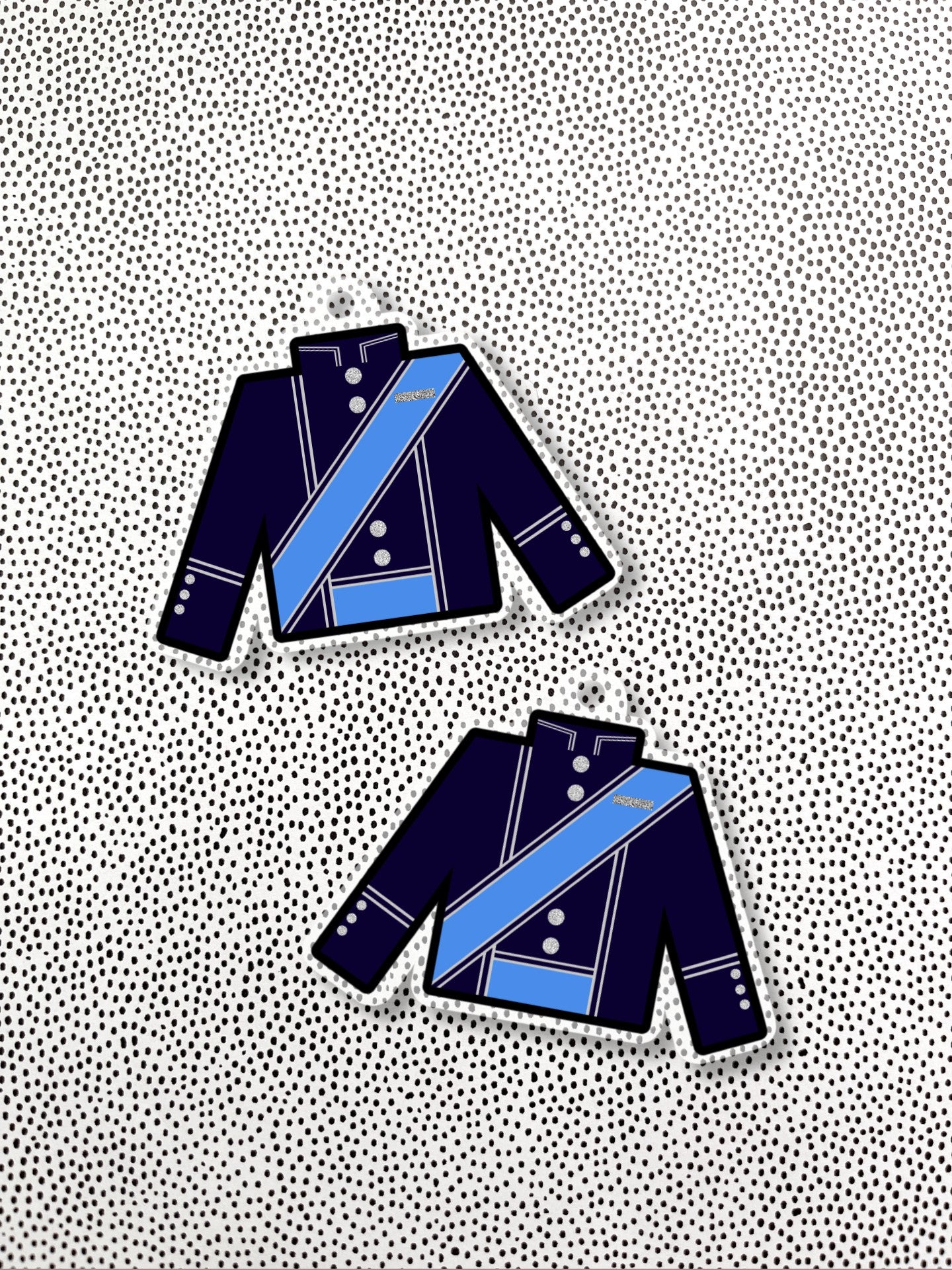 bluecoat uniform keychain