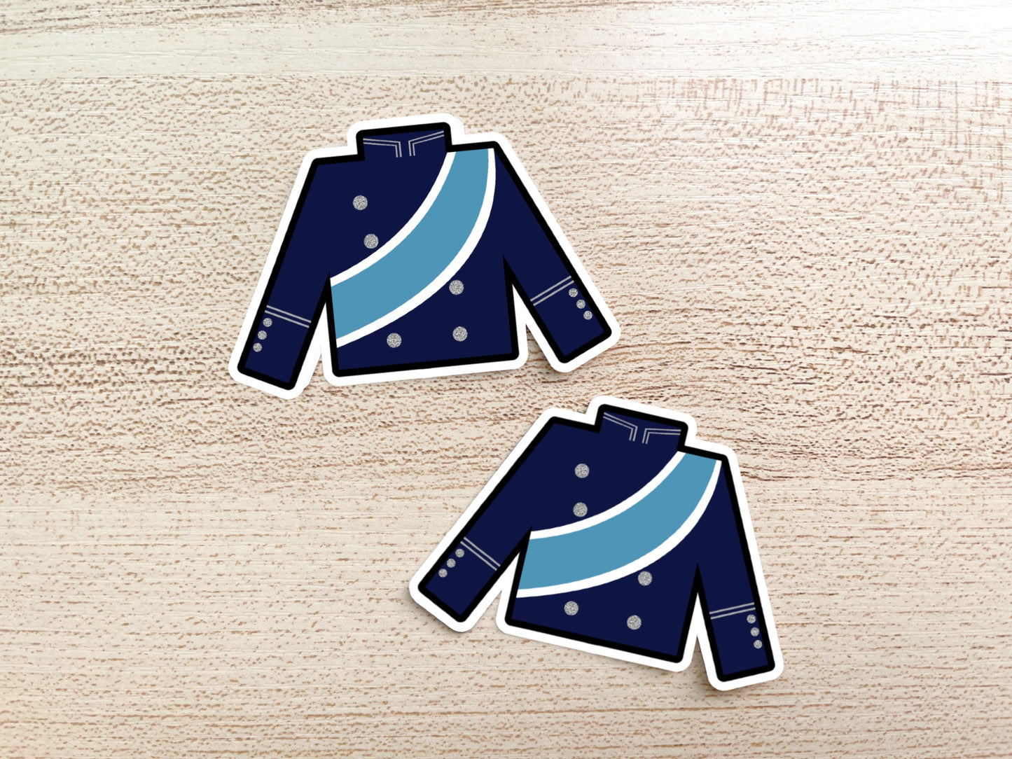 bluecoat alumni 2022 uniform (keychain + sticker listing)