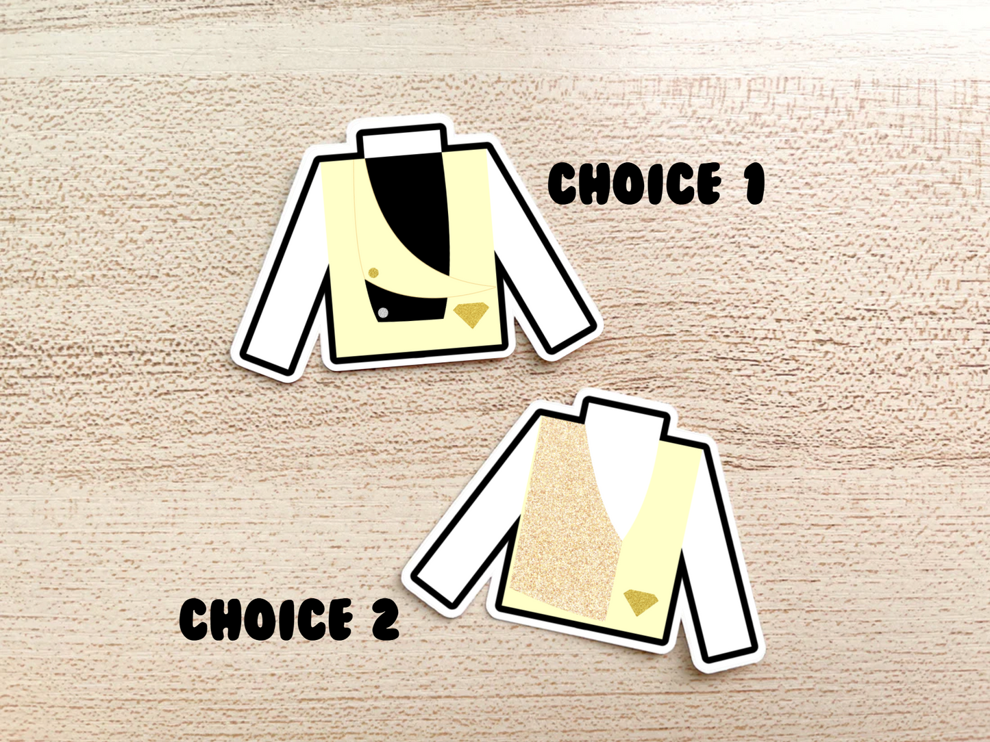 crown uniform sticker