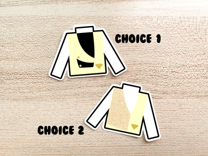 crown uniform sticker