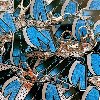 custom marching band uniform keychain