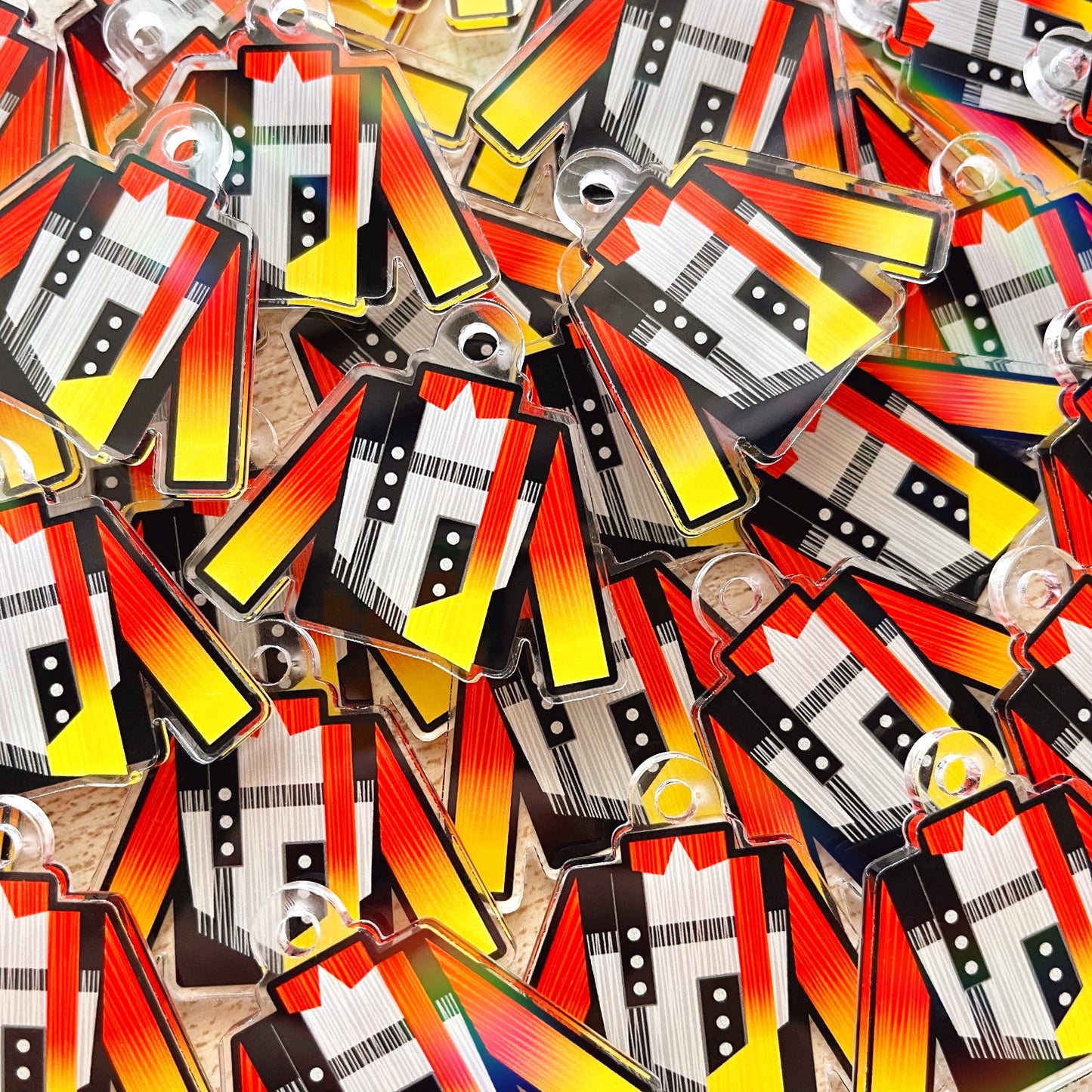 custom marching band uniform keychain