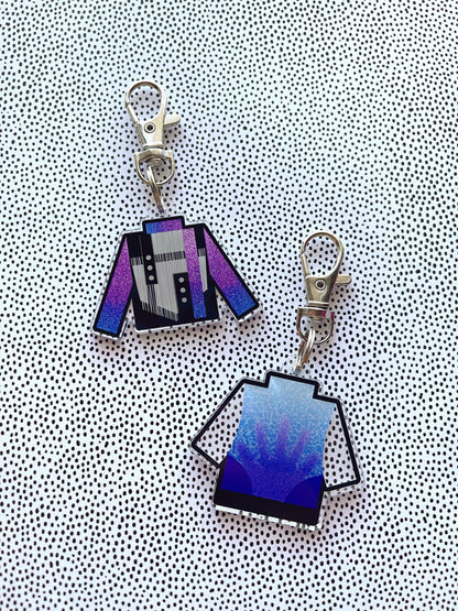 anderson band marching uniform keychain