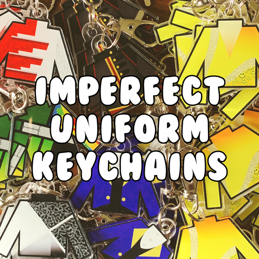 imperfect uniform keychains ($1-$4)