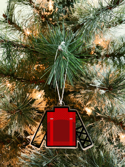 mandarin uniform ornament