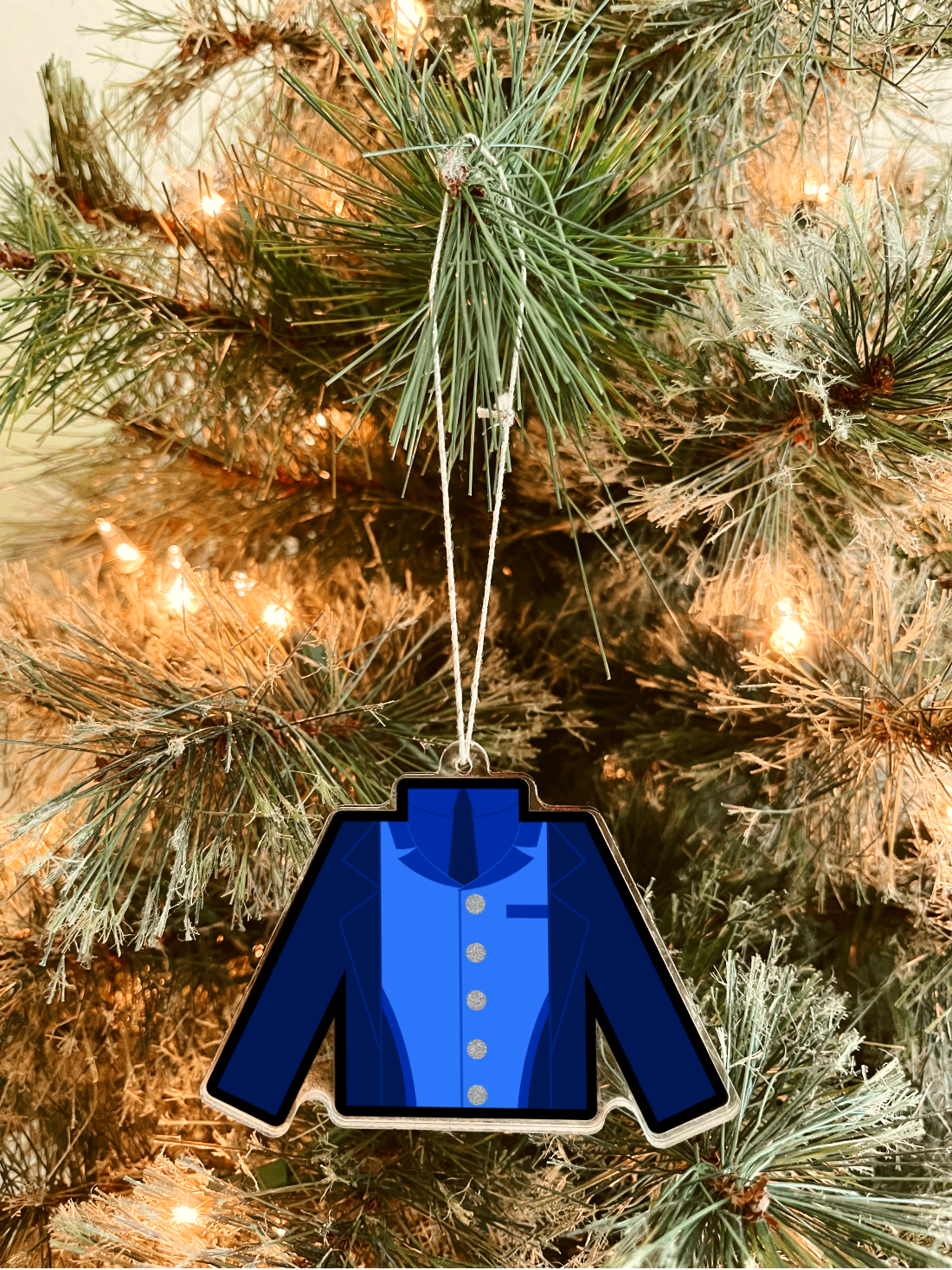 mandarin uniform ornament