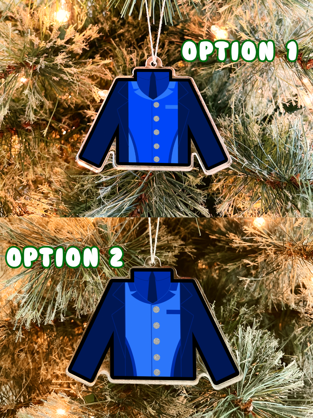 mandarin uniform ornament