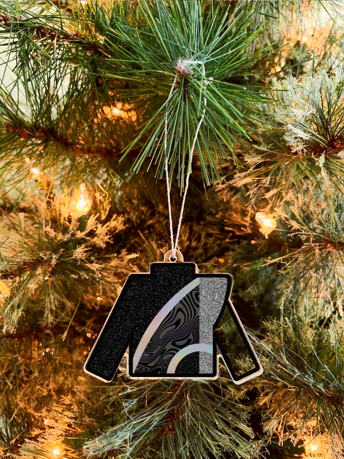 cascade uniform ornament