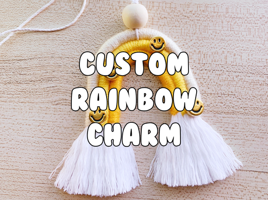 custom rainbow charm