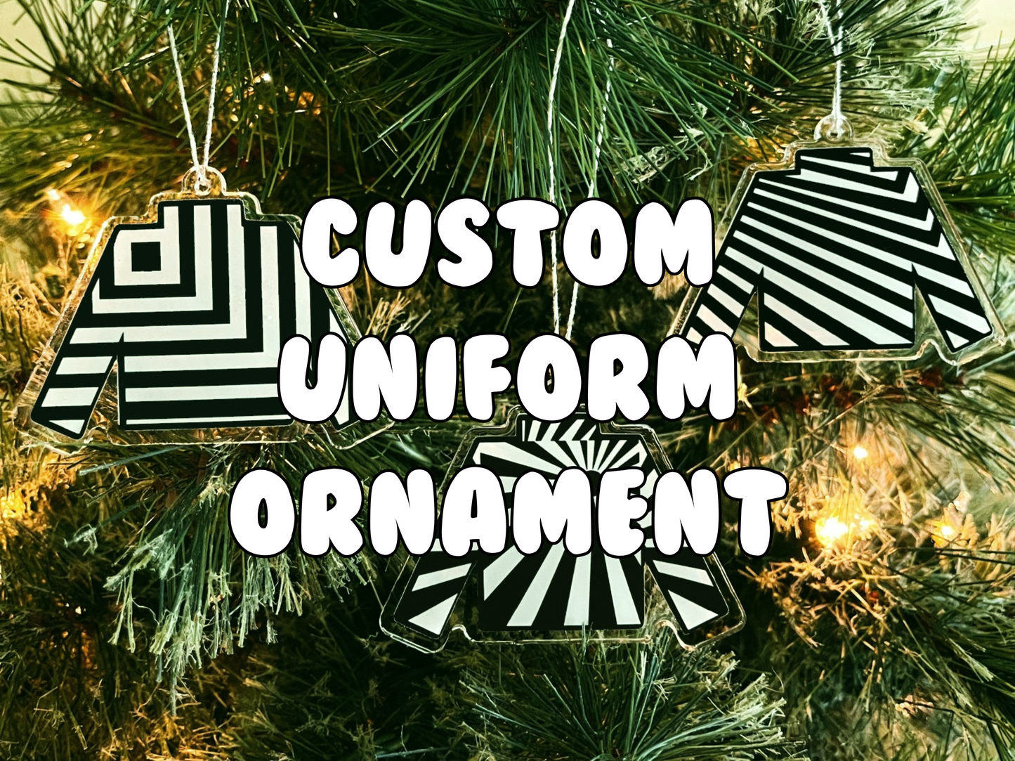 custom uniform ornament