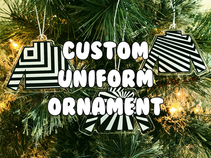 custom uniform ornament
