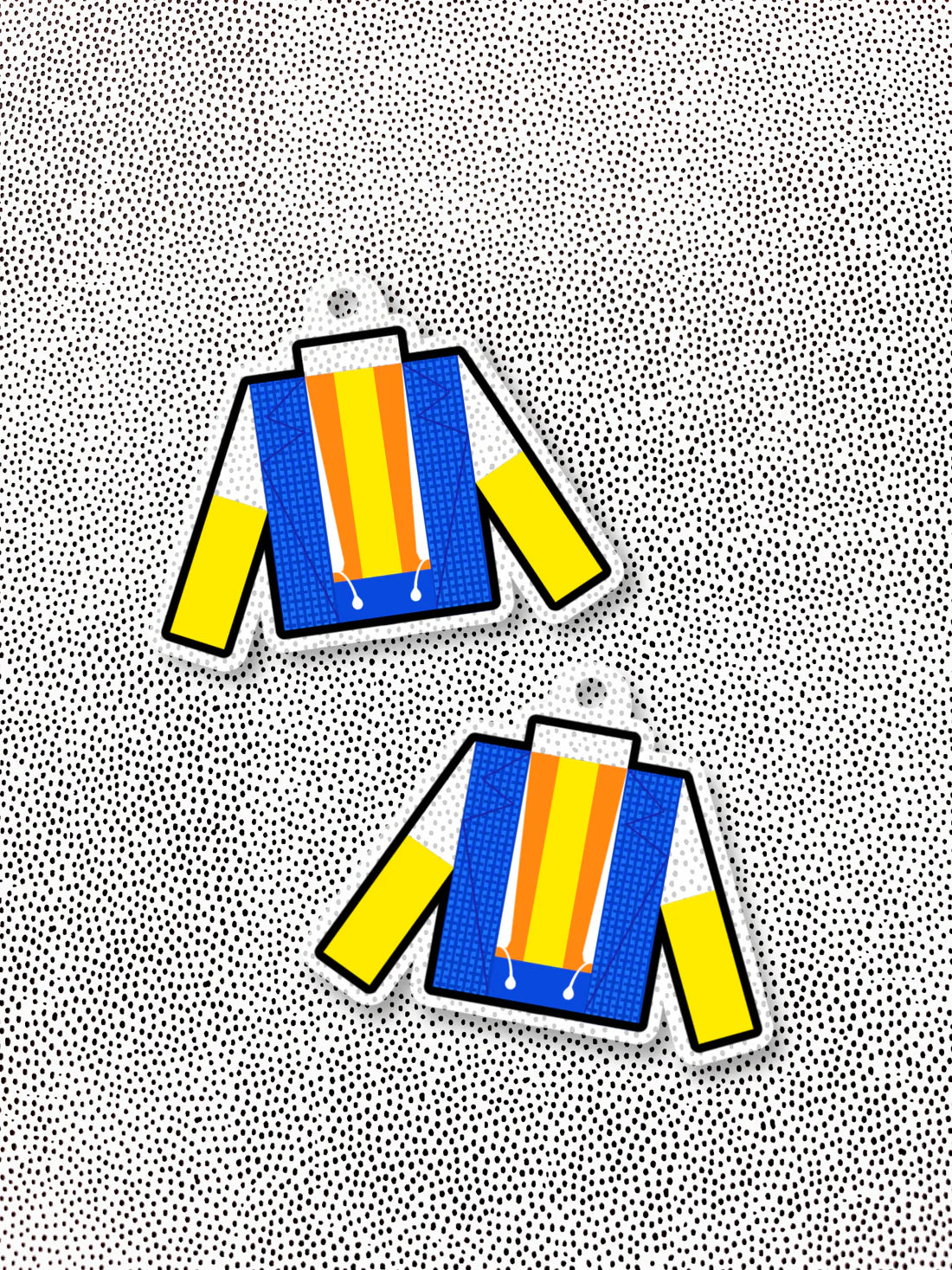 imperfect uniform keychains