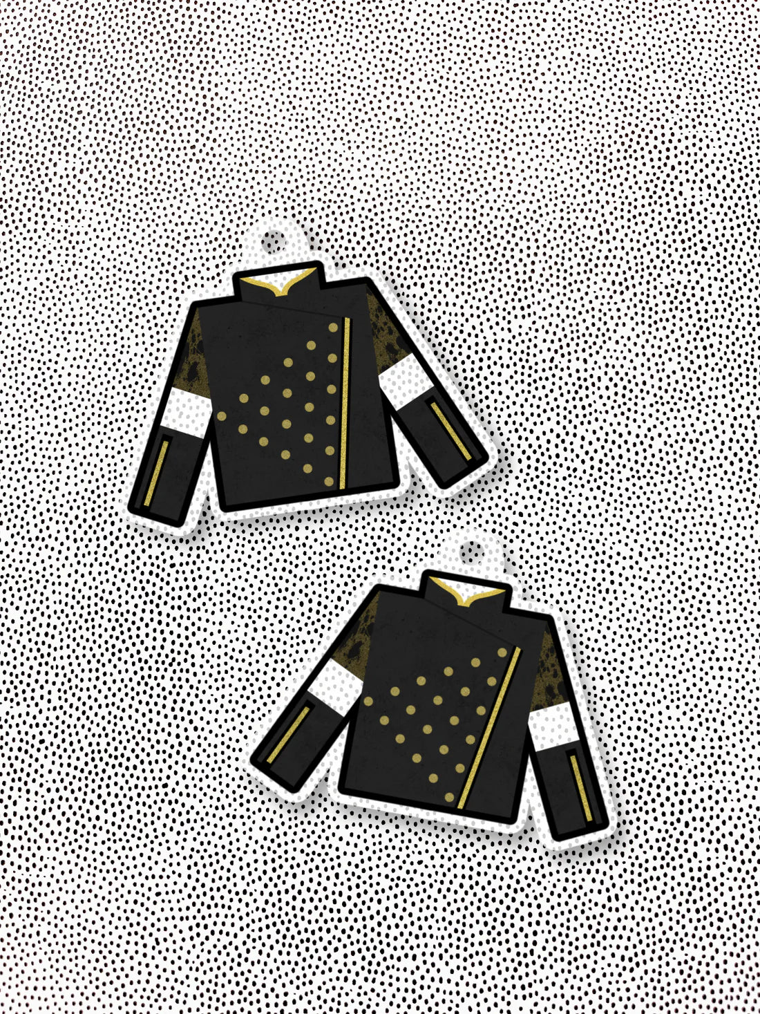 imperfect uniform keychains