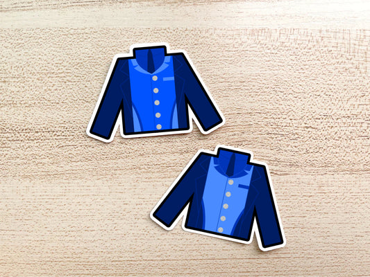 mandarin uniform sticker