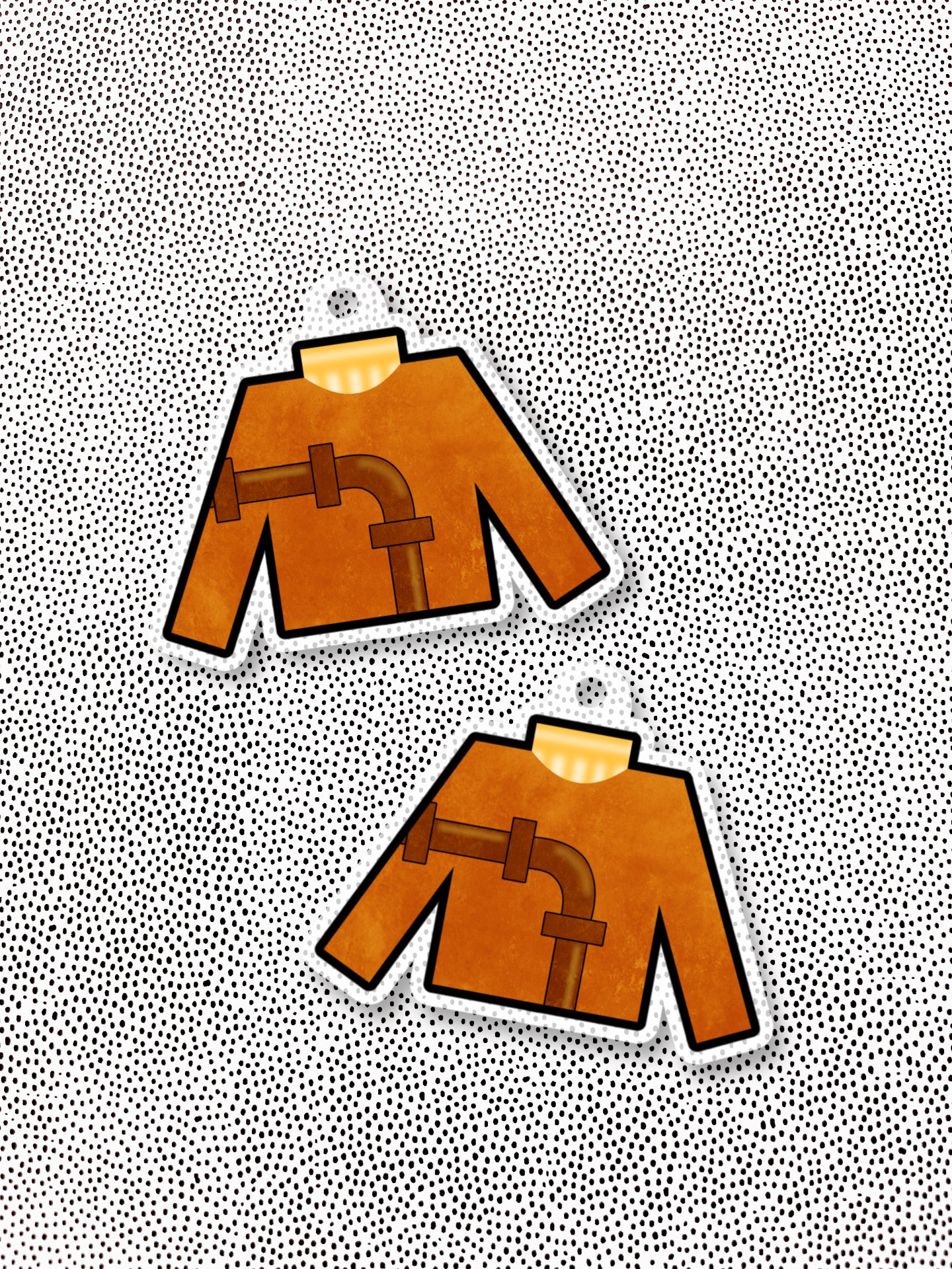 knights uniform keychain