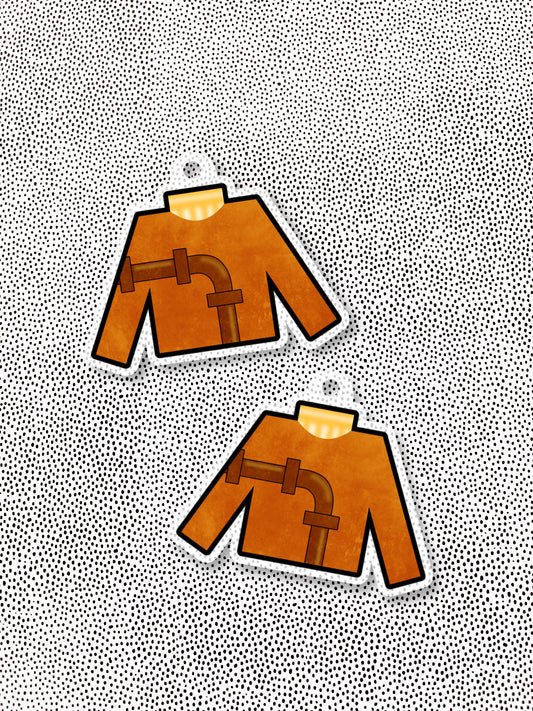knights uniform keychain