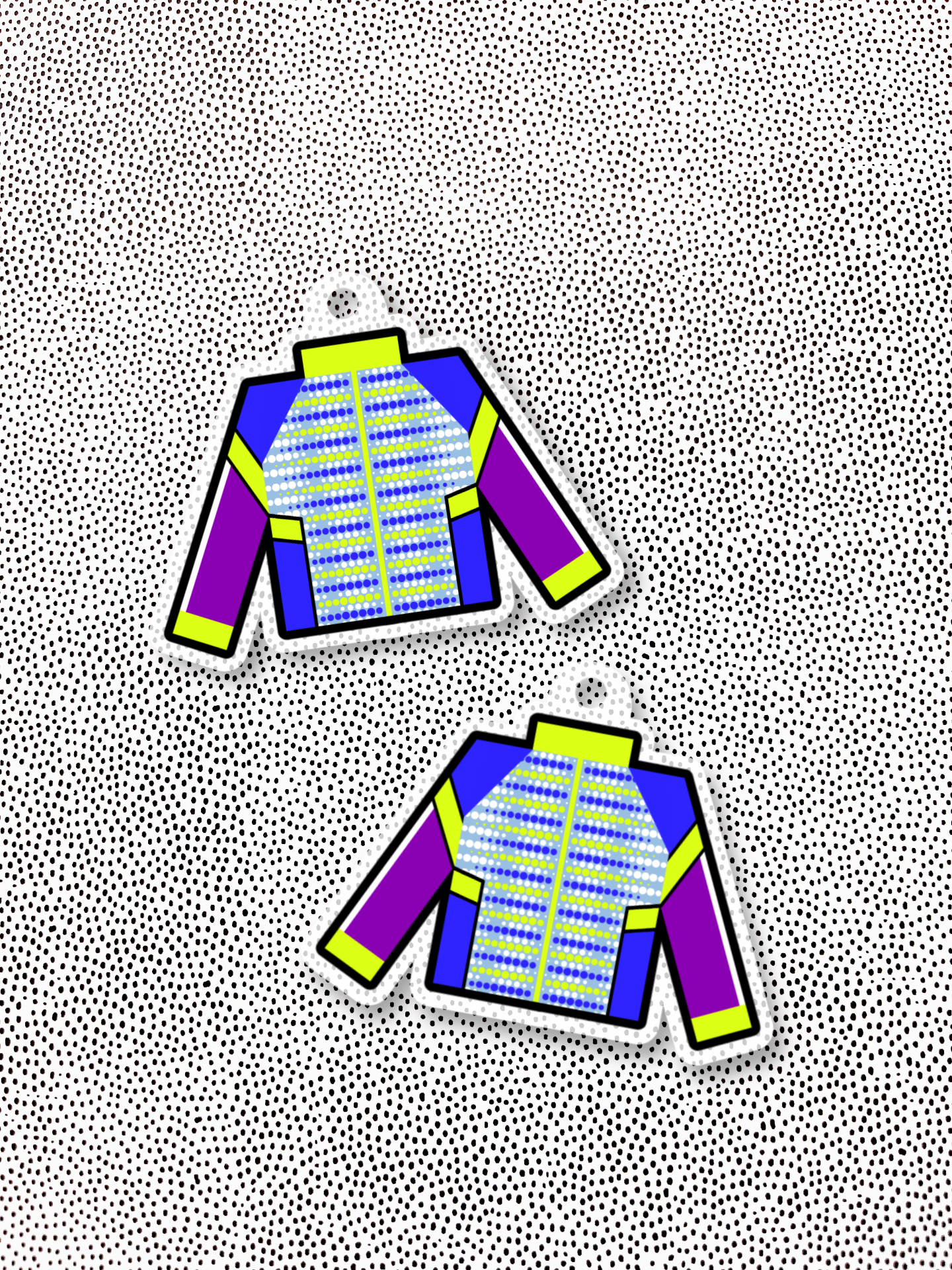 stars uniform keychain