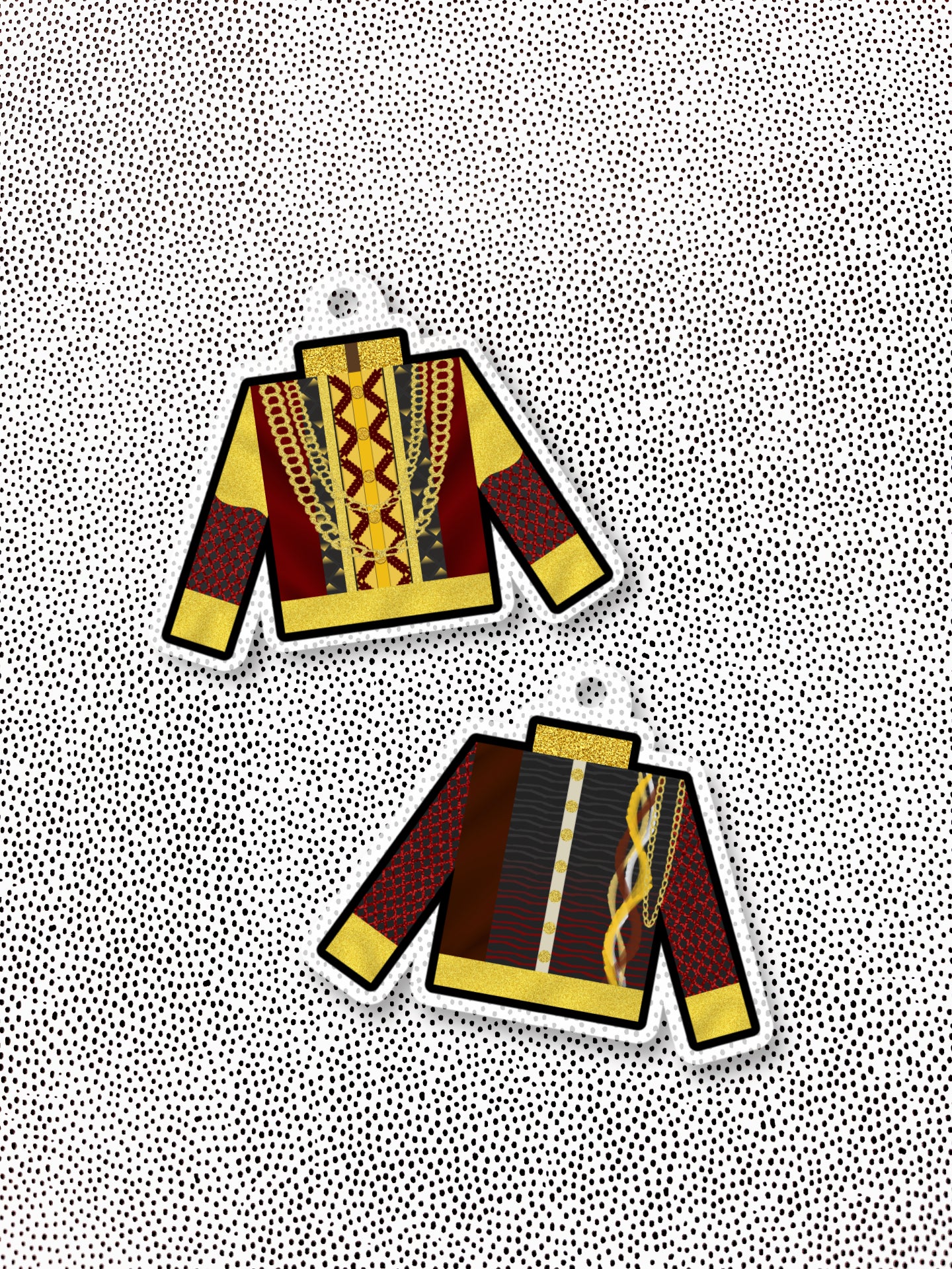 pacific uniform keychain