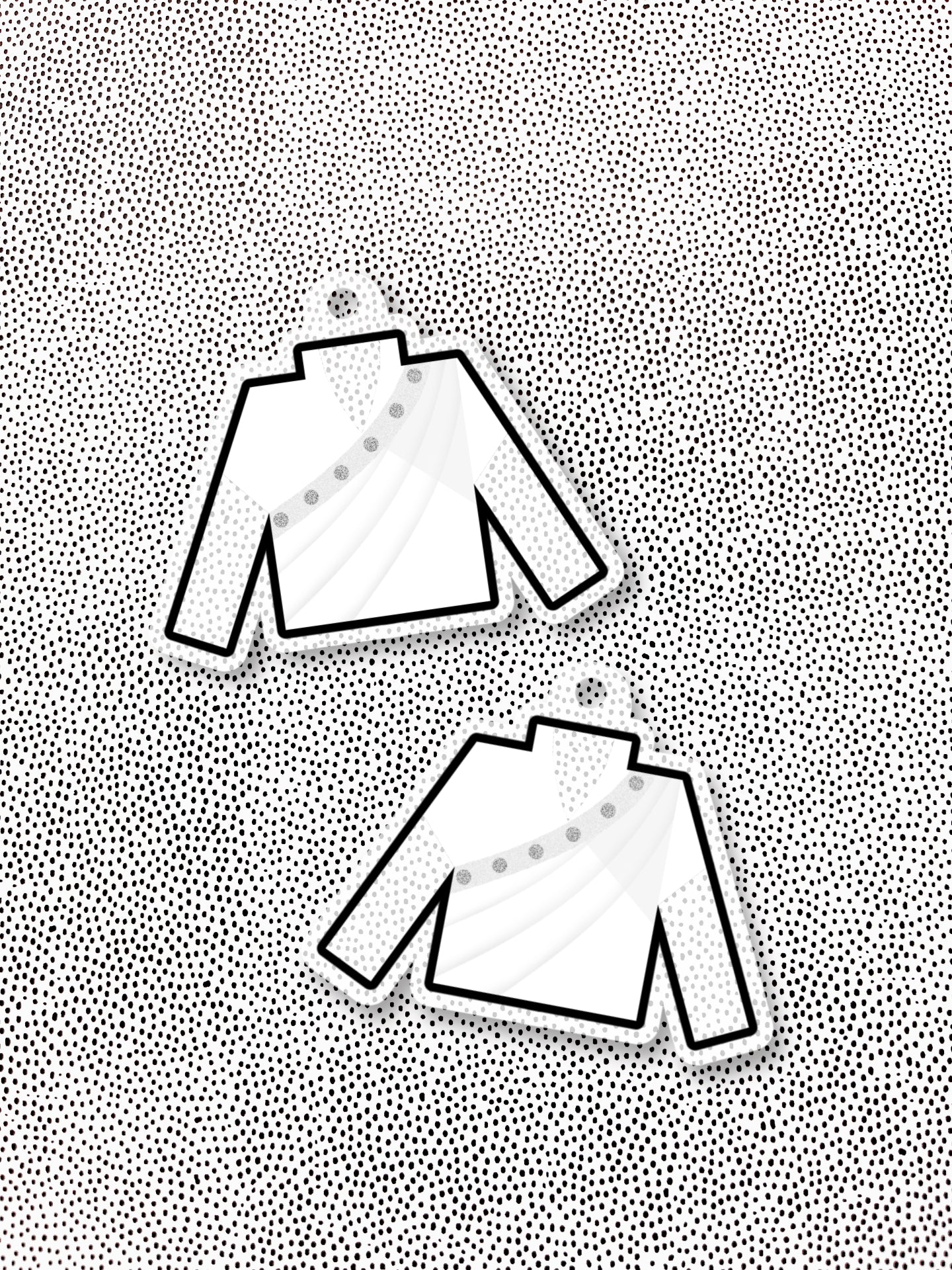 phantom uniform keychain