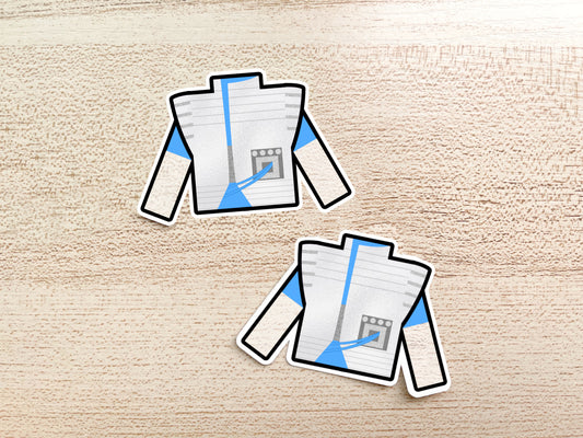 crusader uniform sticker