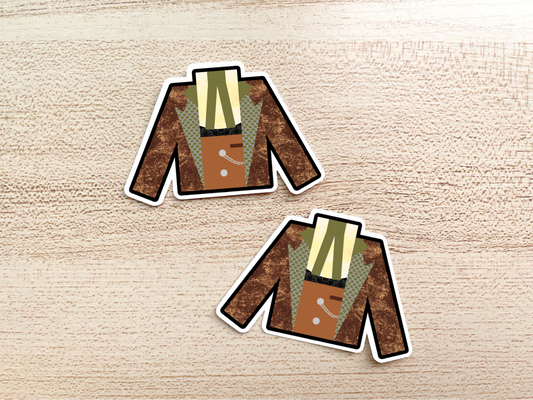 gold uniform sticker