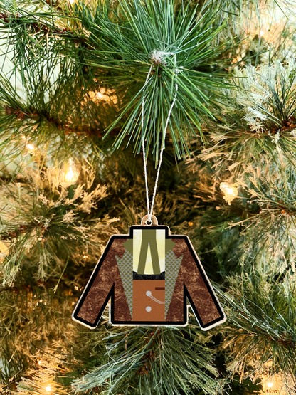 gold uniform ornament