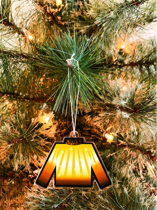 heat wave uniform ornament