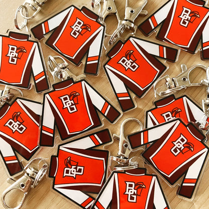 custom marching band uniform keychain