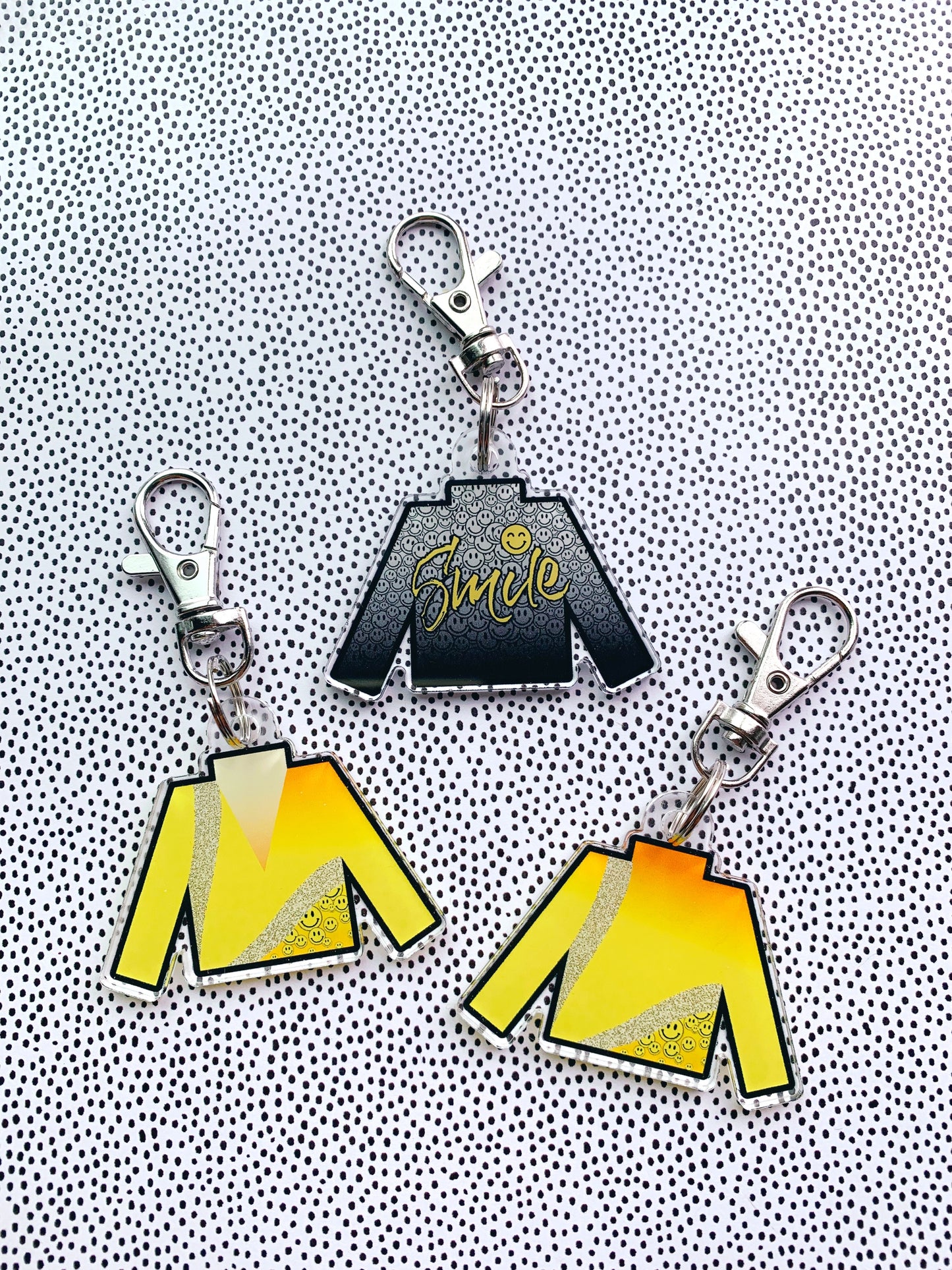 imperfect uniform keychains ($1-$4)