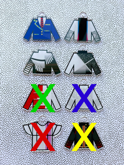 imperfect uniform keychains ($1-$4)