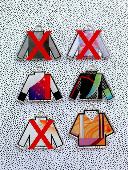 imperfect uniform keychains ($1-$4)