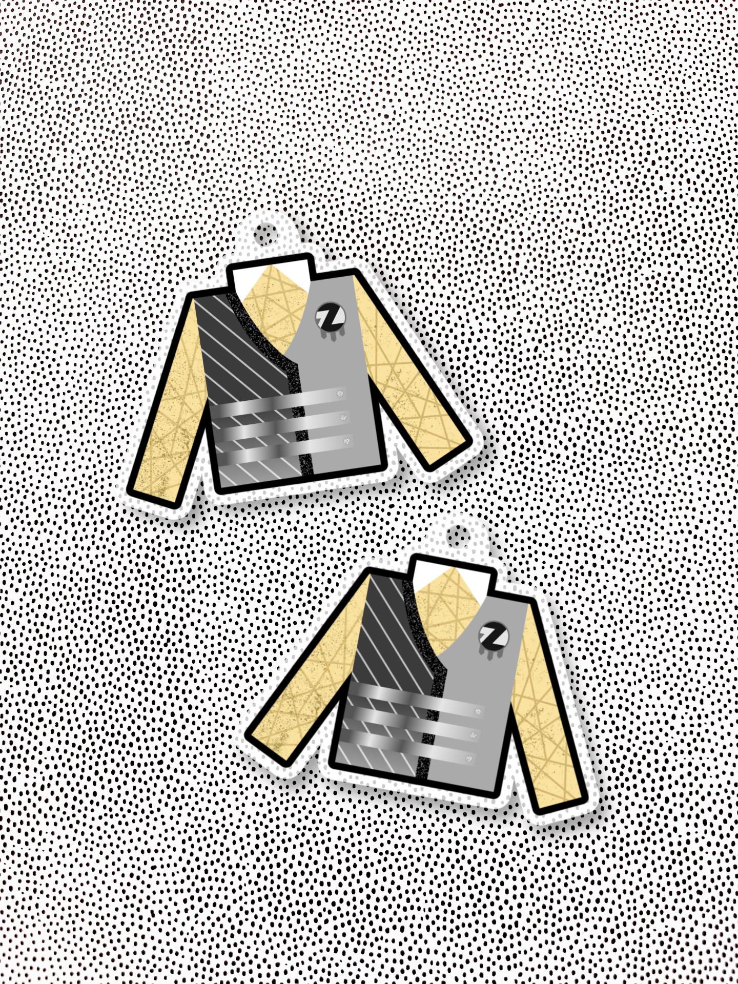 zephyrus uniform keychain