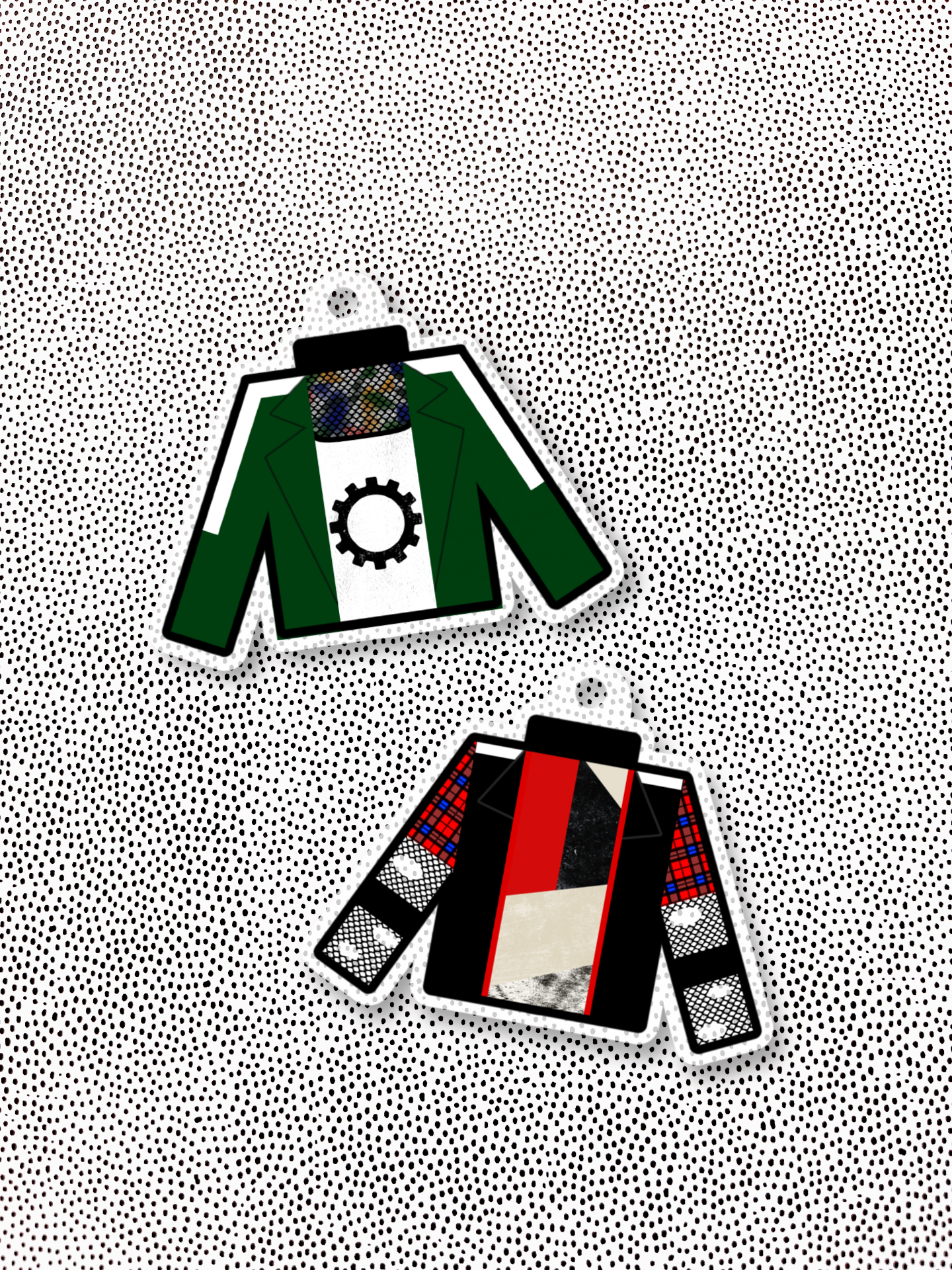 cavalier uniform keychain