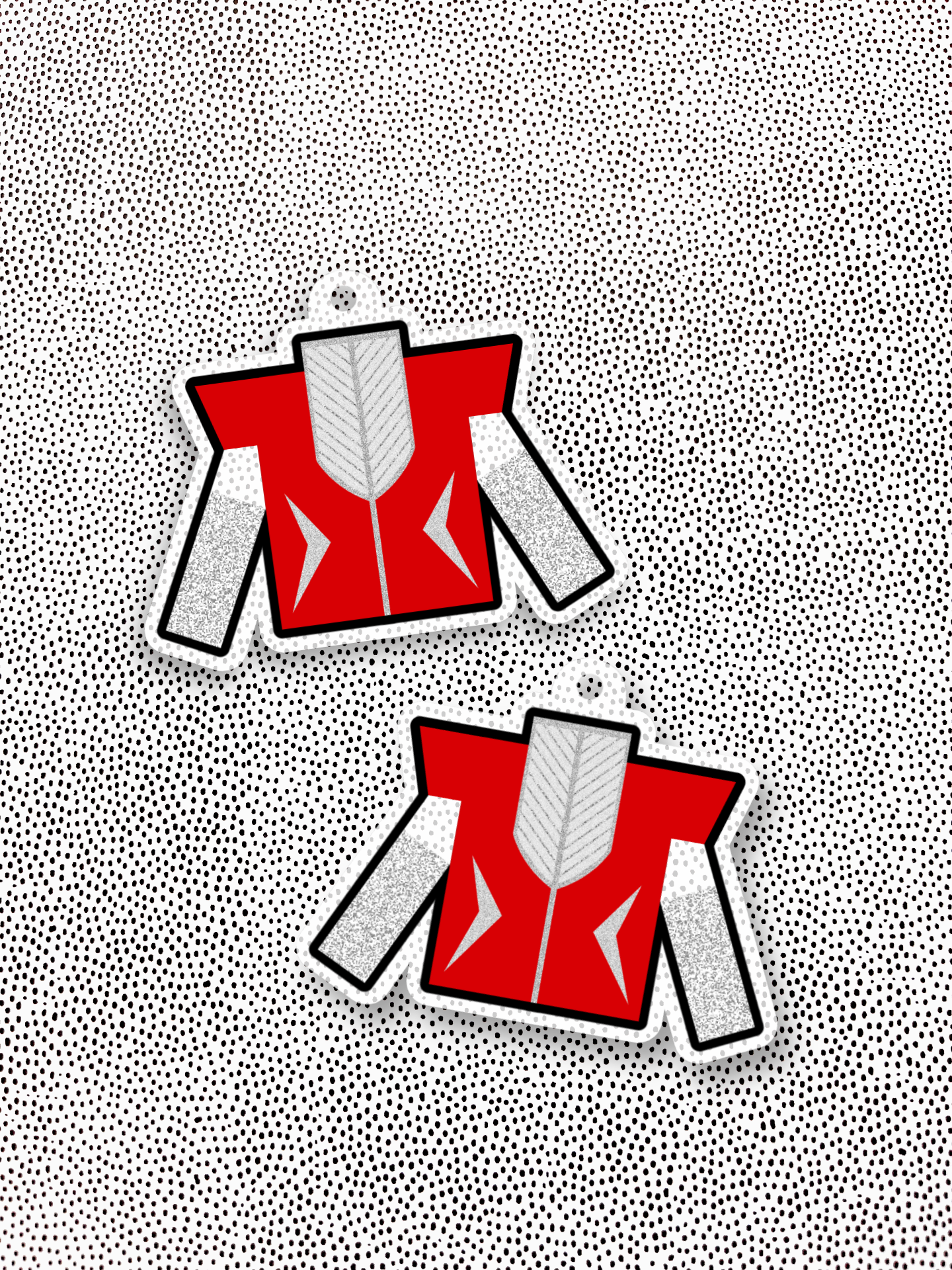 phantom uniform keychain