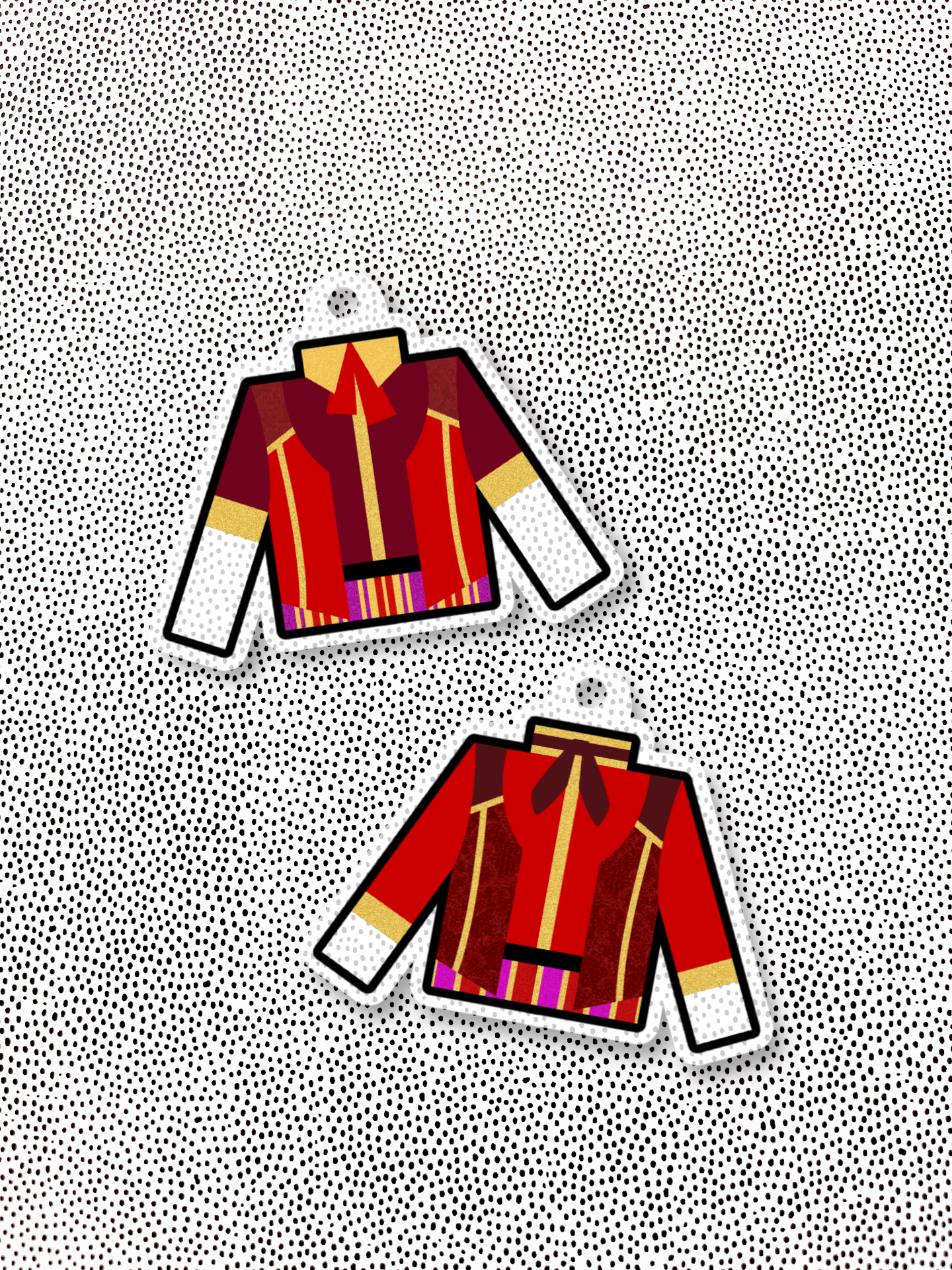 spartan uniform keychain