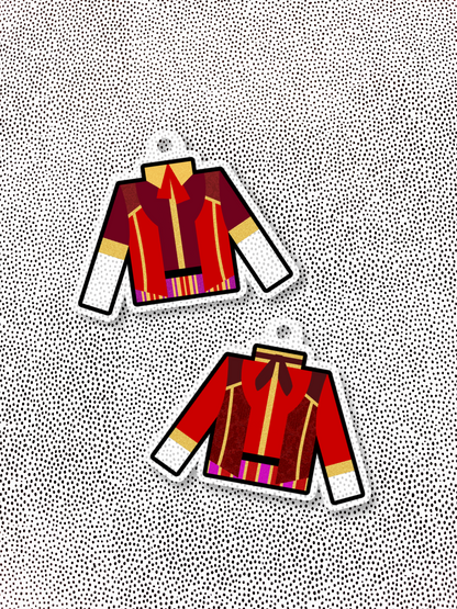 spartan uniform keychain
