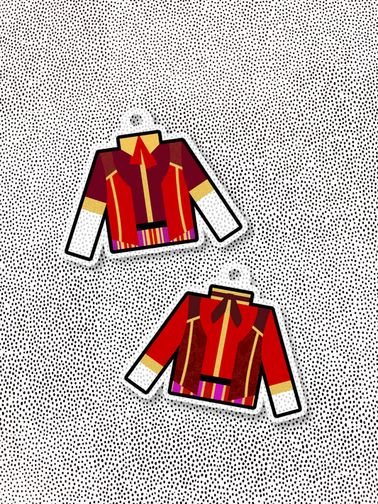 spartan uniform keychain
