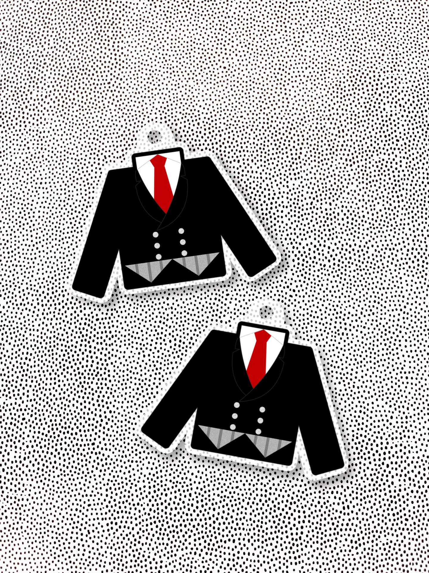 academy uniform keychain