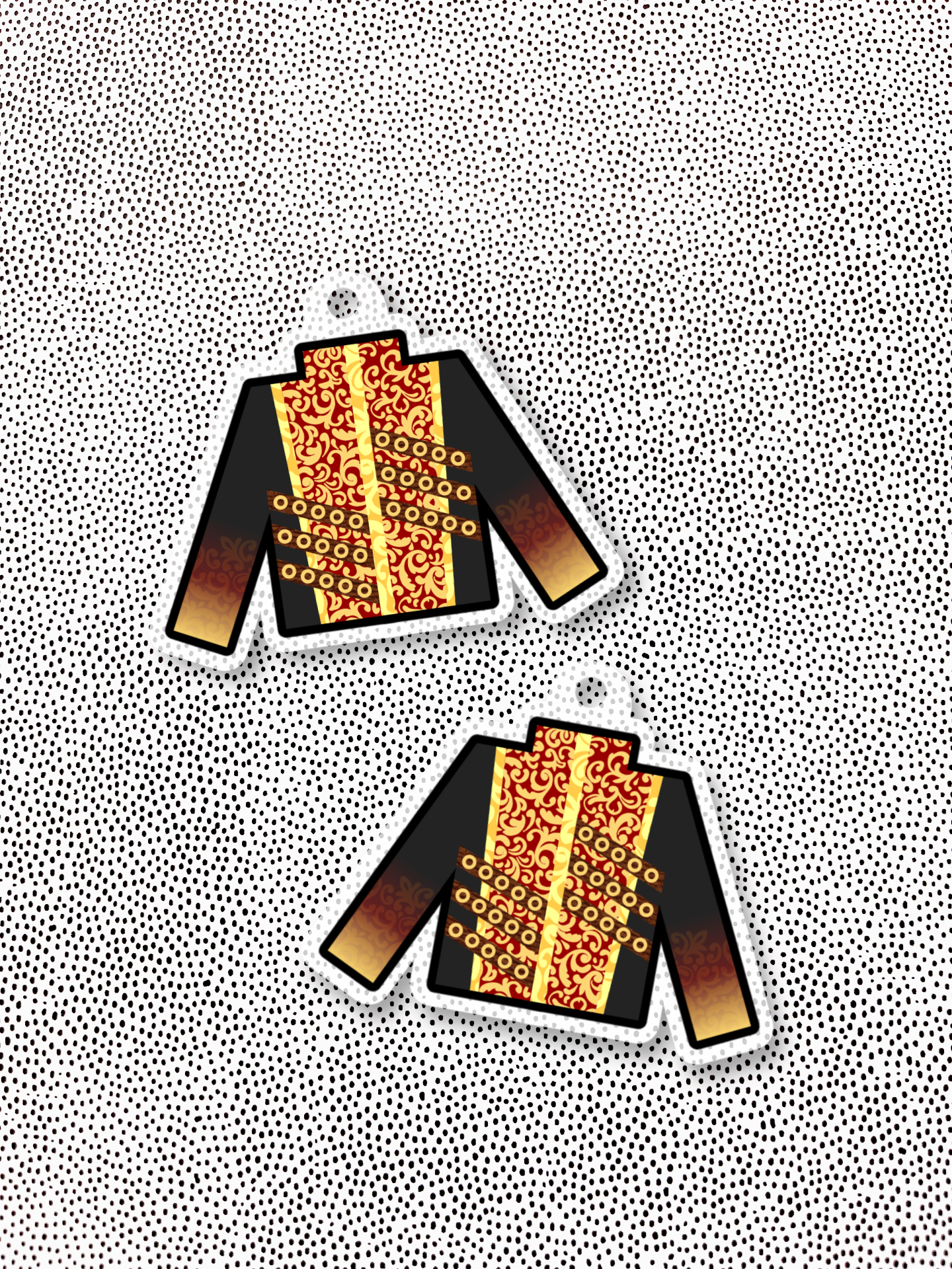 golden empire uniform keychain