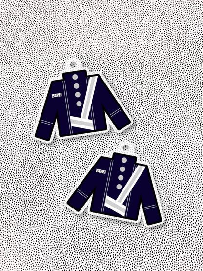 bluecoat uniform keychain