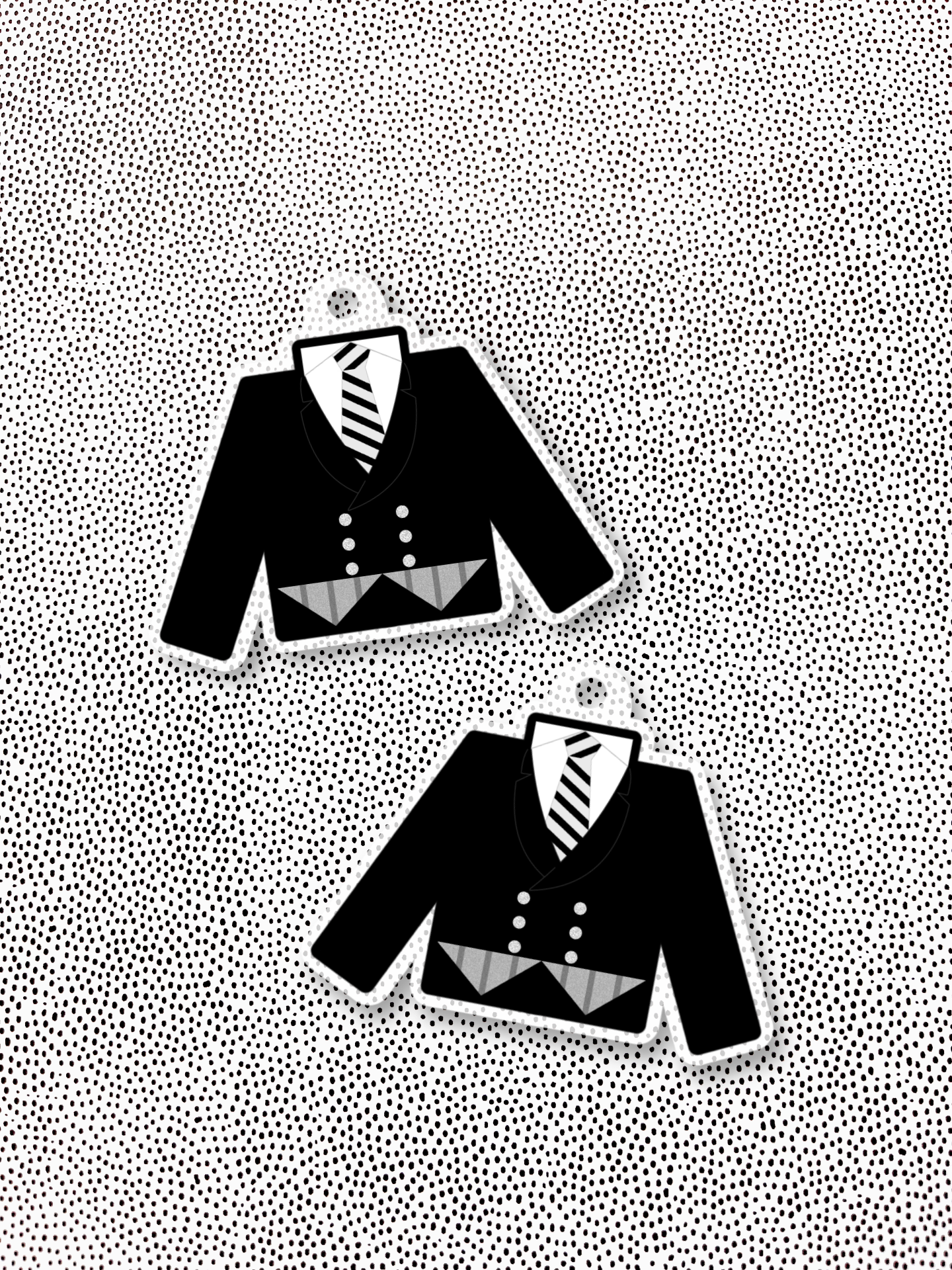 academy uniform keychain