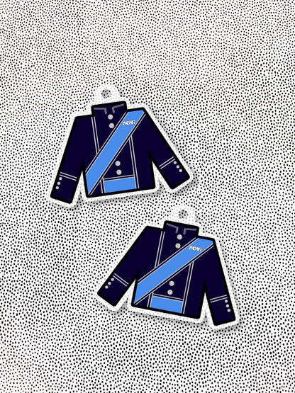 bluecoat uniform keychain