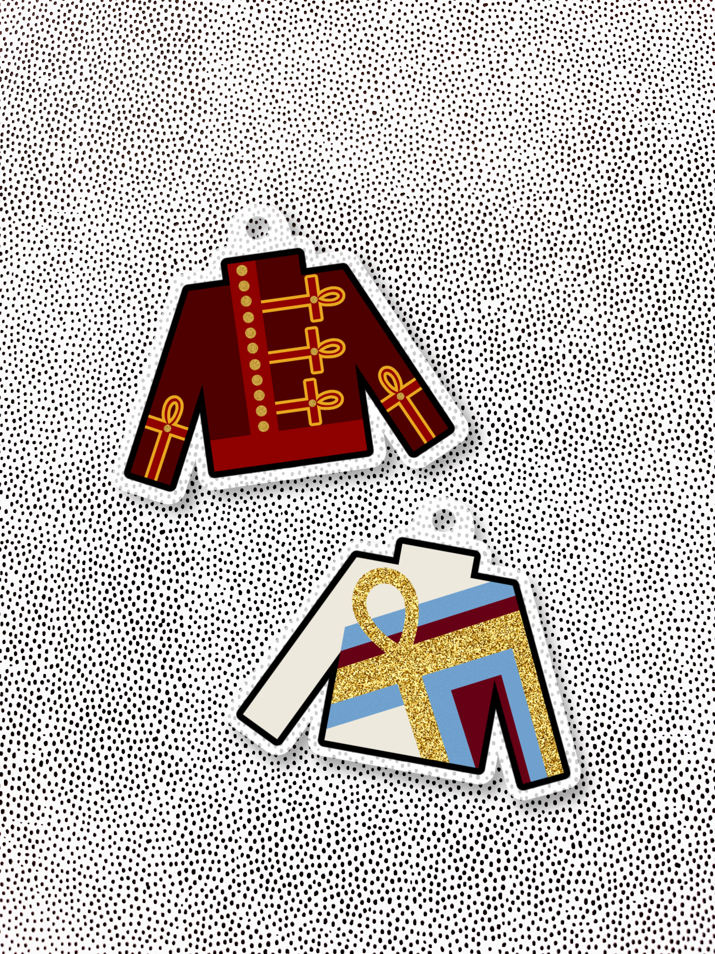 cadet uniform keychain