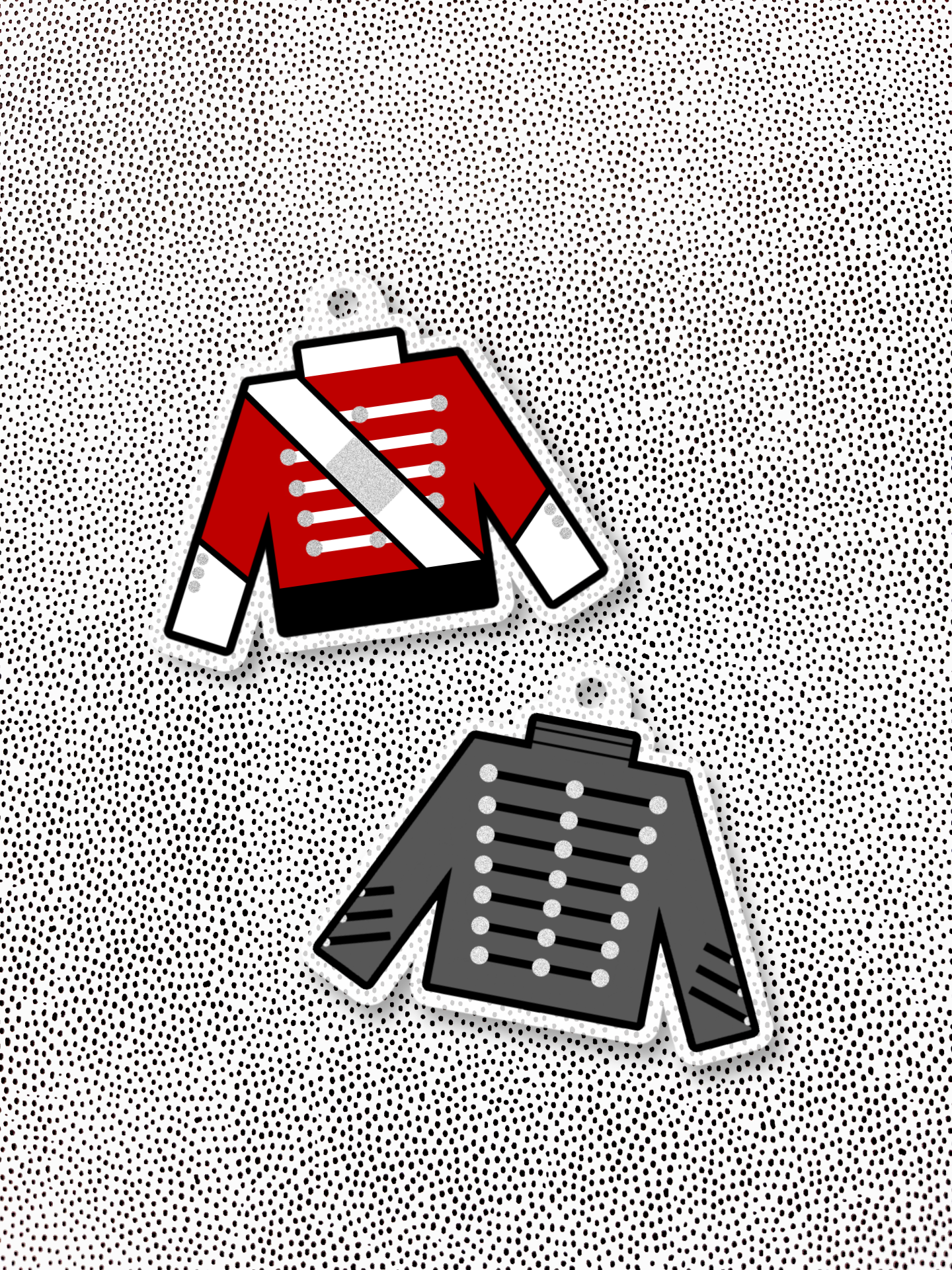 crusader uniform keychain