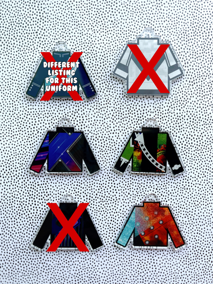 imperfect uniform keychains ($1-$4)